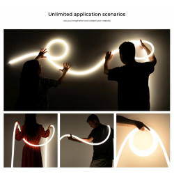 Flexible neon COLORS 24V-IP65 14,4W 950Lm 4000K 5m (NNR25-NW)