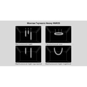 Flexible neon COLORS 24V-IP65 14,4W 950Lm 3000K 5m (NNR25-WW)