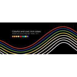 Flexible neon COLORS 24V-IP65 7,2W 270Lm 4000K 5m (NMS0410-NW)