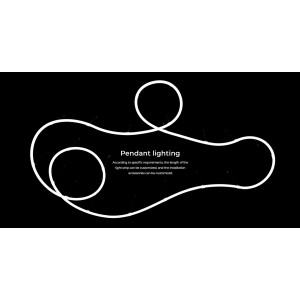 Гнучкий неон COLORS 48V IP65 14,4W 950Lm 4000K (NNR25-20M-NW)