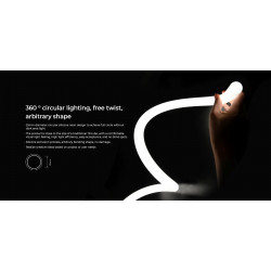 Гнучкий неон COLORS 48V IP65 14,4W 950Lm 4000K (NNR25-20M-NW)