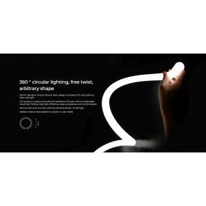 Elastyczna neonówka KOLORY 48V IP65 14,4W 950Lm 4000K (NNR25-20M-NW)