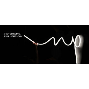 Flexible neon COLORS 24V-IP65 14.4W 950Lm 4000K 5m (NNR25P-NW)