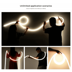 Elastyczna neonówka KOLORY 24V IP65 21,6W 2300/4000K 5m (NNR25-CCT)