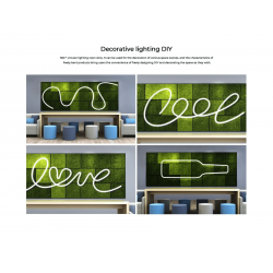 Elastyczna neonówka KOLORY 24V IP65 21,6W 2300/4000K 5m (NNR25-CCT)