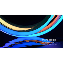 Адресний гнучкий неон COLORS 24V IP67 18W RGB-SPI 5м (NMT1312-SPI-24V-RGB)