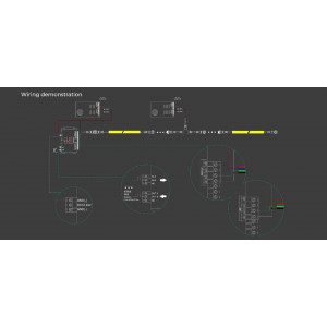 Flexible neonCOLORS 24V-IP67 18W RGB-SPI 5m (NMT1312-SPI-24V-RGB)