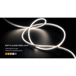 Flexible neon COLORS 24V-IP54 7.2W 235Lm 3000K 5m (NMS0306-WW)