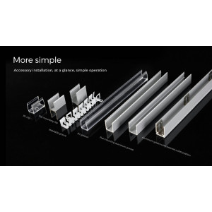 Flexible neon COLORS 24V IP67 24W RGB-3000K 5m (NMT1312-PRO-RGBWW)