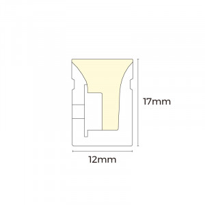 Гнучкий неон COLORS 24V-IP67 10W Green 5м (AFS1217-G)