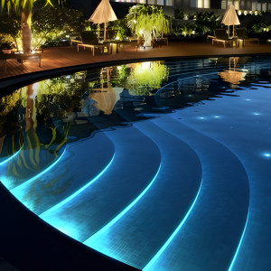 COLORS flexible neon for swimming pools 24V IP68 10W 560Lm 3000K 5m (AWT2020-WW)