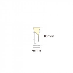 Flexible neon COLORS 24V IP65 7.2W 240Lm 2300K 5m (NMS0410-LW)