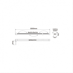 Гнучкий неон COLORS 24V IP67 10W 750Lm 4000K 5м (NNT0711-NW)