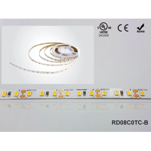 LED strip RISHANG 120-2835-24V-IP20 8.6W 810Lm 4000K 5m (RD08C0TC-B-NW)