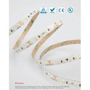 Taśma LED RISHANG 120-2835-12V-IP33 9,6W żółta 5m (RD08C0TA-BY)