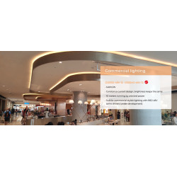 Світлодіодна стрічка COLORS 144-2835-48V-IP33 5.4W 558Lm 3000K 5м (DS8144-48V-12mm)