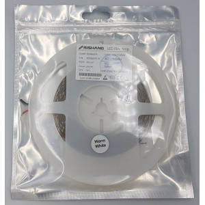 Taśma LED RISHANG 60-2835-12V-IP20 4,8W 550Lm 4000K 5m (RD0860TA-B-NW)
