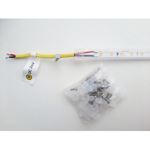 Taśma termoodporna COLORS 80-3030-24V-IP65 4,8W 690Lm 2700K 5m (DS980-24V-10mm-IP65-SW)