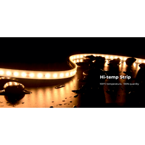 Heat resistant LED strip COLORS 80-3030-24V-IP65 4.8W 690Lm 2700K 5m (DS980-24V-10mm-IP65-SW)