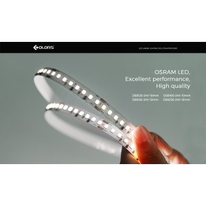 Taśma LED COLORS 160-2835-24V-IP20 16,4W 2400Lm 3000K 5m (DS8160-24V-10mm)