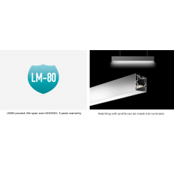 Світлодіодна стрічка COLORS 192-2835-24V-IP20 25W 3552Lm 3000K 5м (DS8192-24V-12mm-WW)