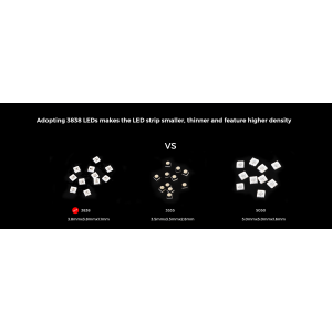 Taśma LED COLORS 168-3838-24V-IP33 15,7W RGB 5m (DA168RGB-24V-10mm)