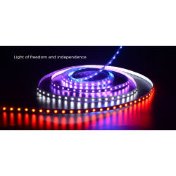 LED strip COLORS 60-5050-12V-IP20 9.3W SMART RGBX 5m (DS560RGB-12V-10mm)