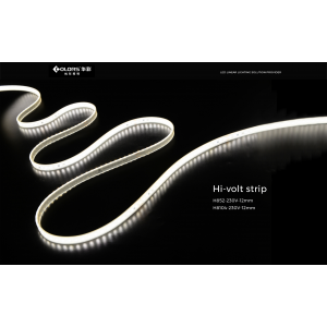 Taśma LED COLORS 52-2835-230V-IP65 5,3W 450Lm 2850K 50m (H852-230V-12mm-WW)