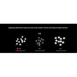 Taśma LED COLORS 120-3838-24V-IP33 10W RGB 5m (DA120RGB-24V-8mm)