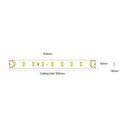 Taśma LED COLORS 90-2835-24V-IP20 4,3W 925Lm 4000K 5m (D890-24V-10mm-NW)