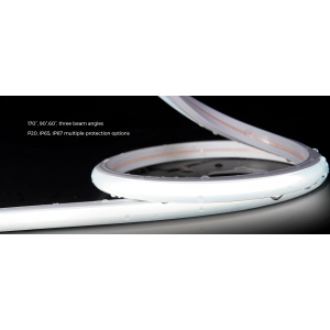 LED strip COLORS COB-24V-IP33 10W 680Lm 3000K 2,5m (DF7-24V-4mm-WW)