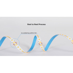 LED strip COLORS Chip-24V-IP20 9.6W 1040Lm 4000K 5m (FD128-24v-8mm-NW)