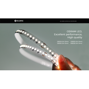 LED strip COLORS 256-2835-24V-IP20 39W 4800Lm 4000K 5m (DS8256-24V-12mm-NW)