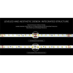 LED strip COLORS 80-2835-24V-IP20 7.2W 1035Lm 3000K 5m (DR880-24V-8mm-WW)