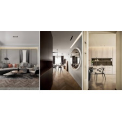 Світлодіодна стрічка COLORS 80-2835-24V-IP20 6.6W 1035Lm 3000K 5м (DR880-24V-8mm-WW)