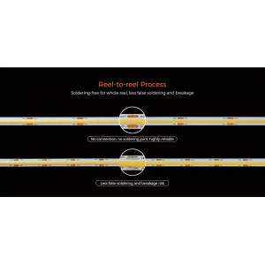 LED strip COLORS COB-24V-IP20 10.5W 910Lm 4000K 5m (DRF10-24V-8mm -NW)