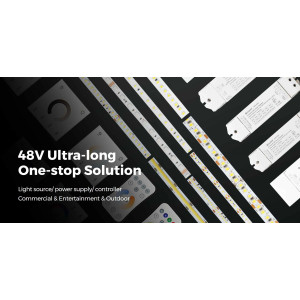 Taśma LED COLORS 80-2835-48V-IP20 5,8W 650Lm 4000K 5m (D880-48V-10mm-NW)