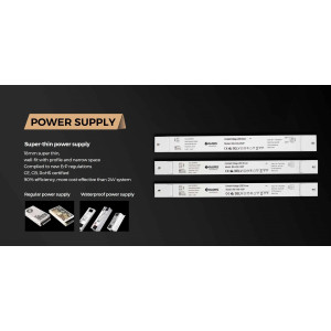 LED strip COLORS 80-2835-48V-IP20 6.4W 650Lm 4000K 5м (D880-48V-10mm-NW)