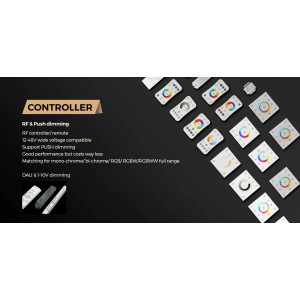 Taśma LED COLORS 80-2835-48V-IP20 5,8W 650Lm 4000K 5m (D880-48V-10mm-NW)