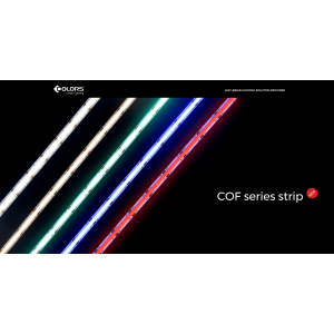 Світлодіодна стрічка COLORS COB-24V-IP20 15W RGB 5м (DF4-24V-10mm-RGB)