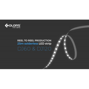 LED strip COLORS 60-2835-12V-IP55 4,8W 3800K 5м (DJ60-12V-8mm-IP55-NW)