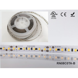 LED strip RISHANG 120-2835-12V-IP20 8.6W 818Lm 3000K 50m (RN08C0TA-B-WW_50)