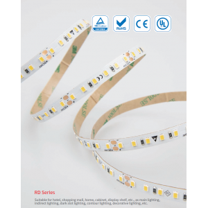 Світлодіодна стрічка RISHANG 120-2835-12V-IP33 9,6W 785Lm 6000K 50м (RD08C0TA-B-W_50)