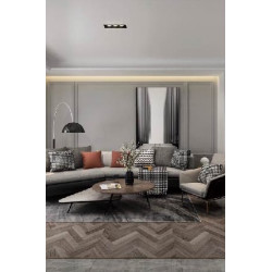 LED strip COLORS COB-24V-IP20 9.6W 1000Lm 6500K 5m (DRF10-24V-8mm-W)