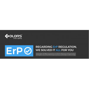 Світлодіодна стрічка COLORS 192-2835-24V-IP20 18.9W 2810Lm 6000K 5м (D8192-24V-15mm-W)