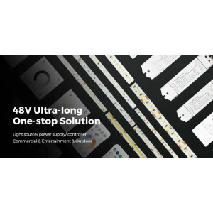 LED strip COLORS 120-2835-48V-IP20 9.6W 985Lm 4000K 5м (D880-48V-10mm-WW)